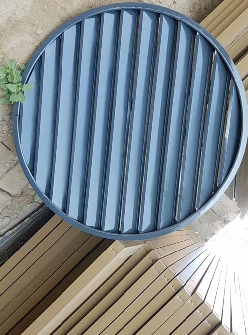 圓形鋁百葉窗